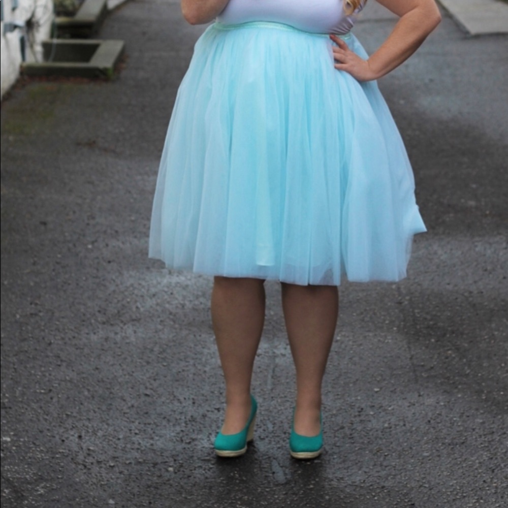 Blue tutu